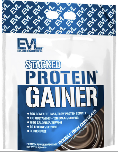 EVL Gainer Stacked Protein 12 LB